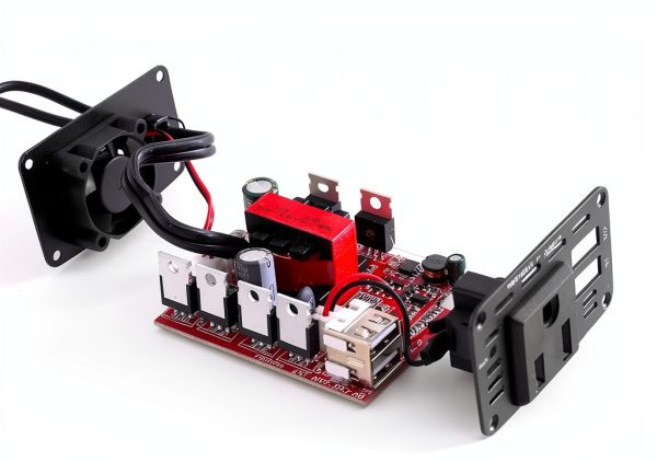 APINEE 150W Car Power Inverter for Multi Devices-2