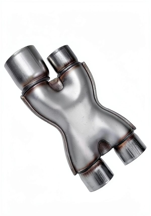 Tectruc X Pipe Exhaust Stainless Steel-2
