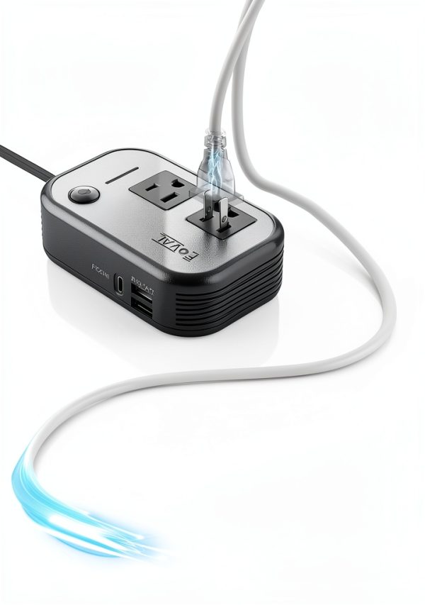 FOVAL Power Inverter Adapter for Cars-2