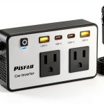 PiSFAU Car Power Inverter Travel Ready-0
