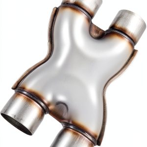 Tectruc X Pipe Exhaust Stainless Steel-0