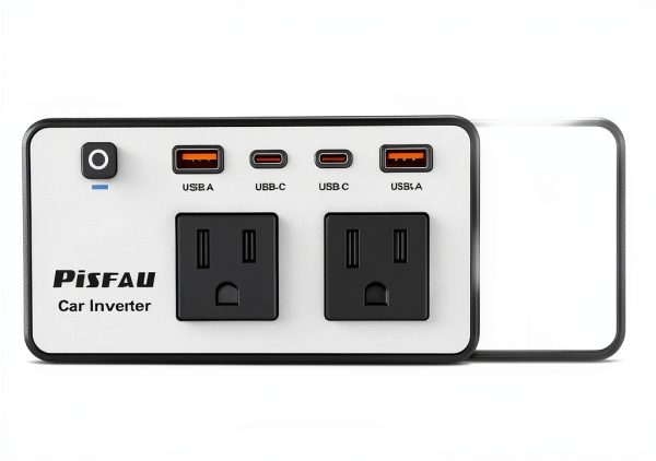 PiSFAU Car Power Inverter Travel Ready-2