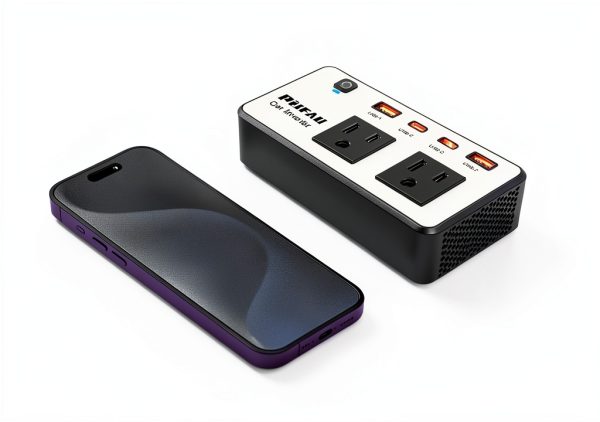 PiSFAU Car Power Inverter Travel Ready-4