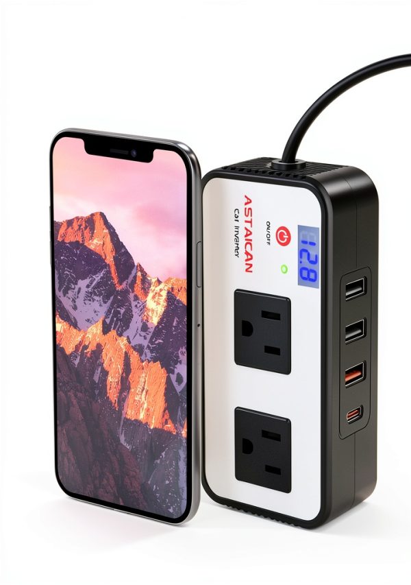 Astaican 200W Car Power Inverter for Vehicles-5