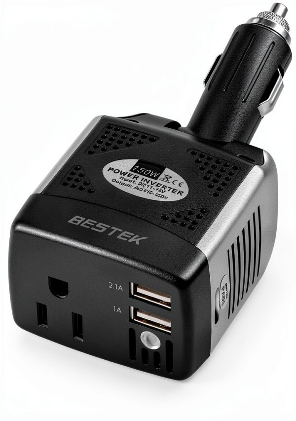 150W Power Inverter BESTEK Car AC Converter-0