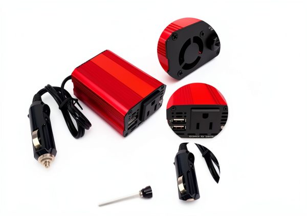 APINEE 150W Car Power Inverter for Multi Devices-1