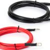 A ABIGAIL Battery Cable Red Black 4 AWG Heavy Duty-0