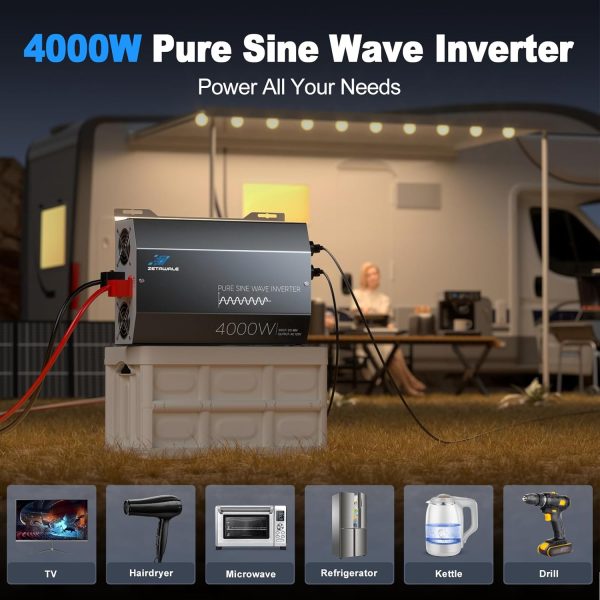 48V 4000W Power Inverter ZETAWALE Pure Sine-3