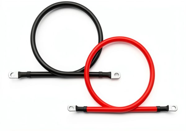 A ABIGAIL Battery Cable Red Black 4 AWG Heavy Duty-1