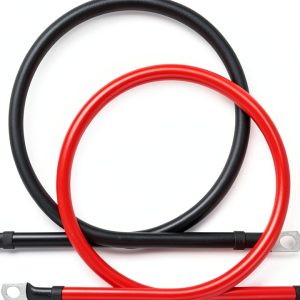 A ABIGAIL Battery Cable 2AWG 3FT Heavy Duty-0