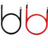 A ABIGAIL Battery Cable 2AWG 3FT Heavy Duty-2