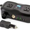 AUCARAUTO 200W Car Power Inverter DC 12V to AC 110V-0