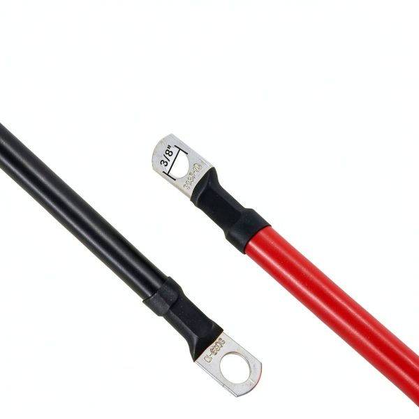 A ABIGAIL 4FT Red Black Battery Cable Copper-3