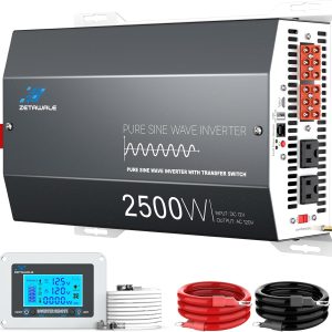 2500W Pure Sine Wave Inverter ZETAWALE for RV-0