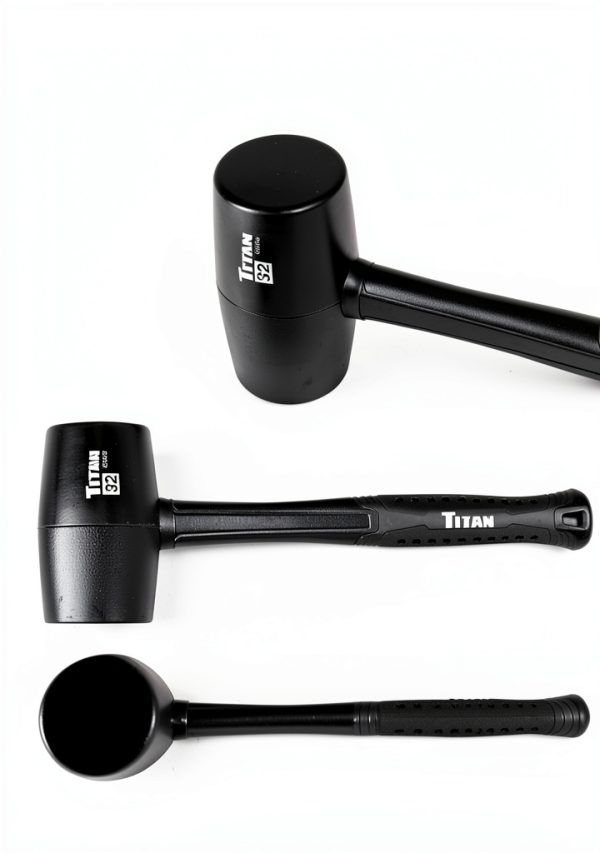 Titan 5-Piece Hammer Set with Rubber Grip Handles and Mixed Sizes-7