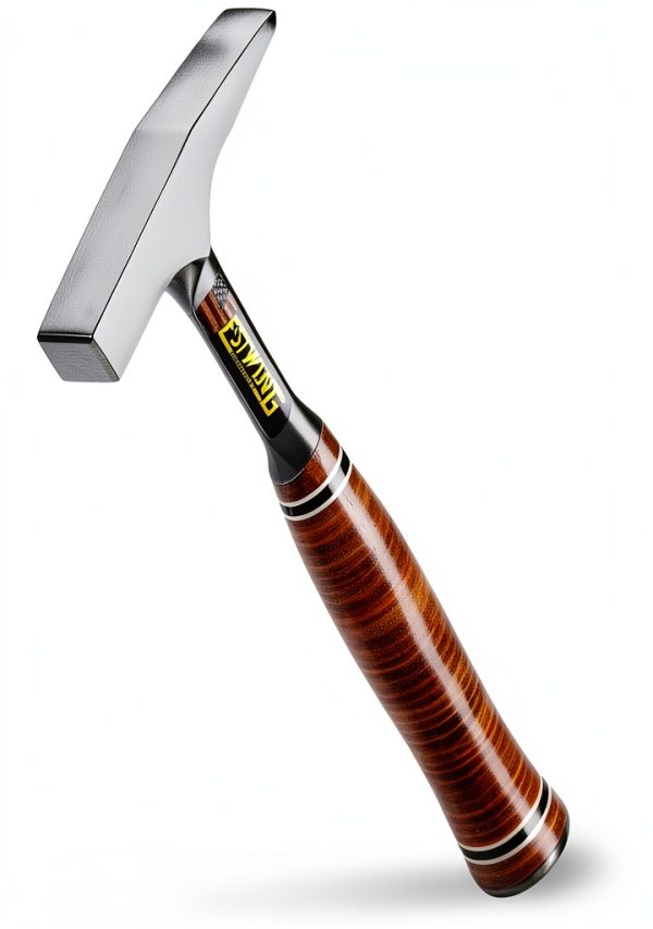 Estwing Tinner's Hammer 18 oz Leather Grip Solid Steel Tool-0