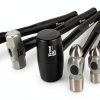 Titan 5-Piece Hammer Set with Rubber Grip Handles and Mixed Sizes-0