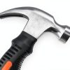 ZUZUAN Claw Hammer 2 Pack 8oz & 16oz Black Red Fiberglass Handle-2