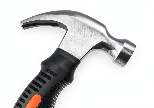 ZUZUAN Claw Hammer 2 Pack 8oz & 16oz Black Red Fiberglass Handle-2