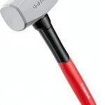 Goldblatt Rubber Mallet 16 oz Low Recoil Double Faced White-0