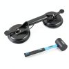 Floor Gap Fixer Tool Set with Suction Cup and Rubber Mallet LOZAGU-1