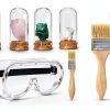 Geology Rock Pick Kit 25PCS ARTKUNST 28oz Hammer with Mason Chisel-3