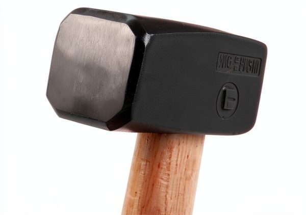 Machinist Engineers Hammer KSEIBI Forged Steel Cross Peen Wood Handle-2