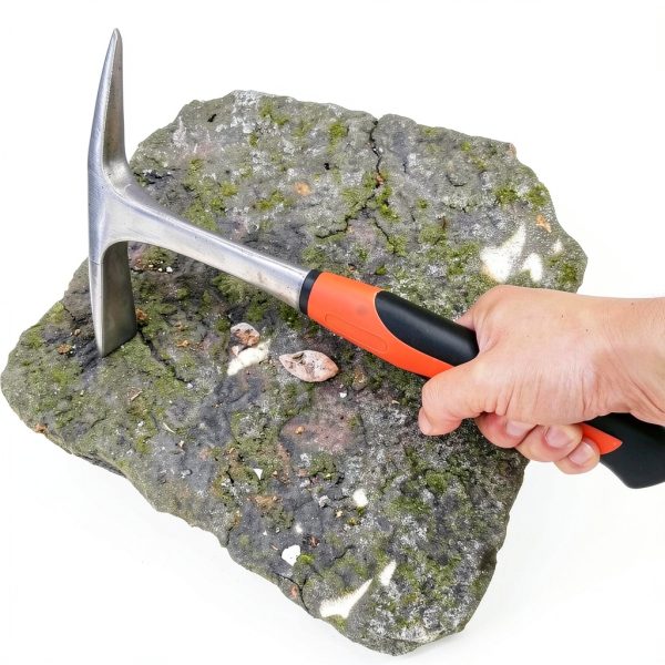 Rock Pick Glorousamc 28oz Masonry Hammer with Shock Reduce Handle-3