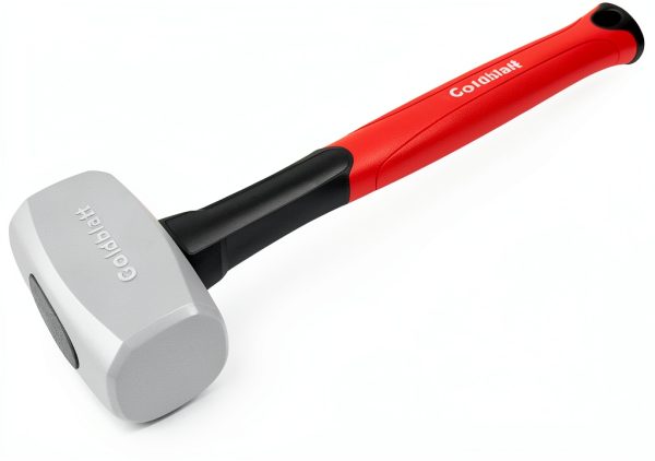 Goldblatt Rubber Mallet 16 oz Low Recoil Double Faced White-6