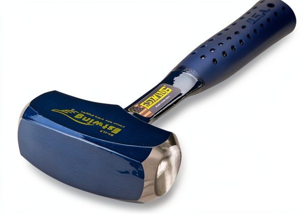 ESTWING Drilling/Crack Hammer - 3-Pound Sledge with Forged Steel Construction & Shock Reduction Grip - B3-3LB-1